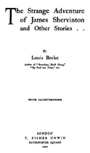 [Gutenberg 24999] • The Strange Adventure Of James Shervinton / 1902